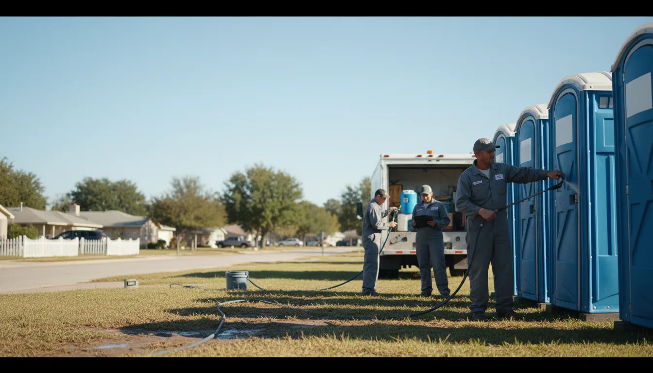 Long-Term Portable Toilet Rental in Roland, AR near me